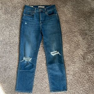 Levi’s 724 High Rise Straight Crop, 25